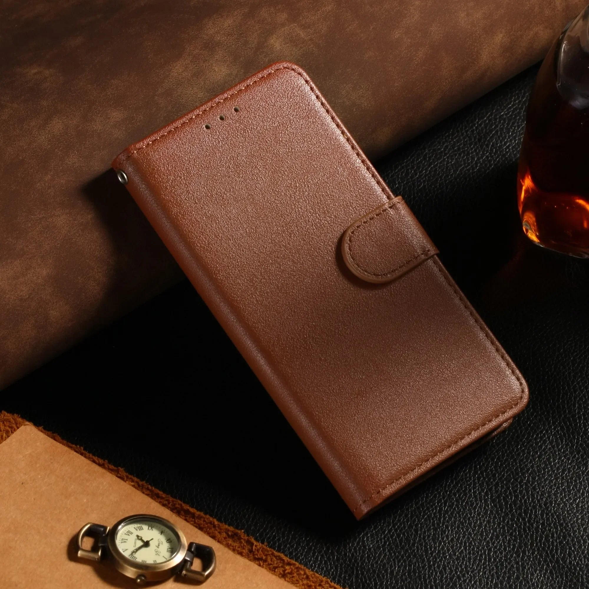Leather Case for Samsung Galaxy A14 A05 A05S A33 A13 A12 A21S A20E A24 A54 A51 A53 A34 A32 A10 A22 A25 Coque Flip Wallet Funda