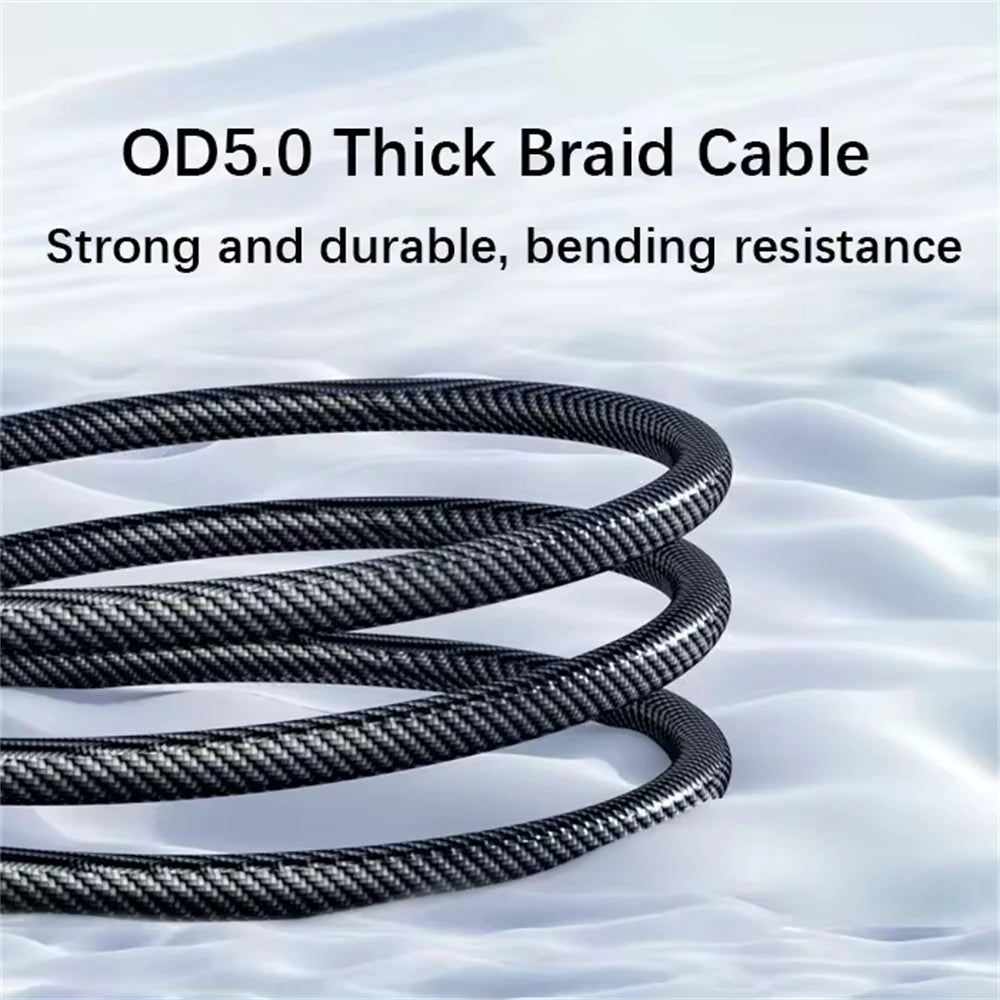 NNBILI 120W Type C to Type C Cable Phone Super Fast Charging Cable With LED Display USB To Type-C Data Cord For huawei oppo vivo