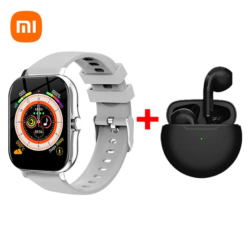 Xiaomi NEW Smart Watch Women Men Lady Gift Sport Fitness Watches Heart Rate Monitor Waterproof Smartwatch For Phones Android IOS