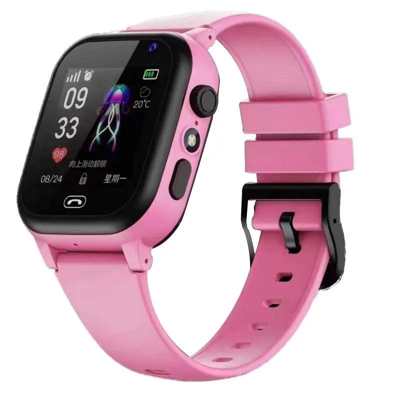 Kids Smart Watch SOS LBS Location Sim Card Call Child SmartWatch Camera IP65 Waterproof Watch Phone For Boys Girls Present Gift